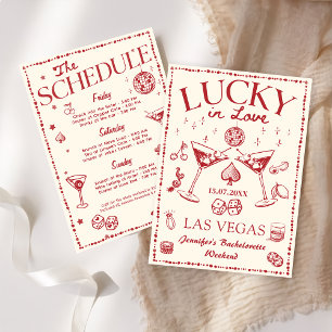 Lucky In Love Casino vrijgezellenweekend Kaart