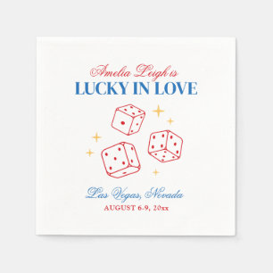 Lucky In Love Casino vrijgezellenweekend Servet