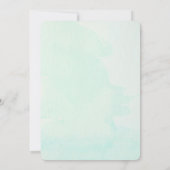 Lucky In Love Clover Couples Douche Invitation (Dos)