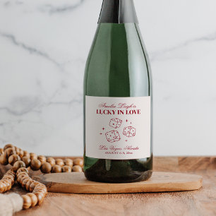 Lucky In Love Cocktails Bachelorette Weekend Sparkling Wijnetiket
