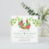 Lucky in Love | Faire-part de mariage irlandais (Debout devant)