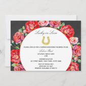 Lucky in Love Invitation à la douche nuptiale (Devant)