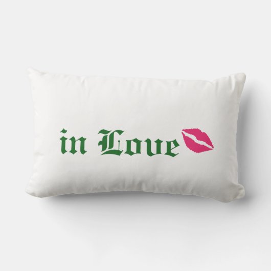 Lucky in Love Irish Pillow 2 Kussen (Achterkant)