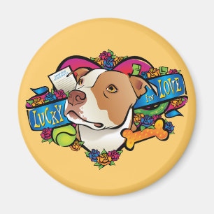 Lucky in Love Magneet