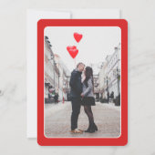 Lucky In Love Photo Jouer Carte Couples Douche (Dos)