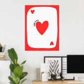 Lucky in love poster | Inspirational & decorative  (Thuiskantoor)