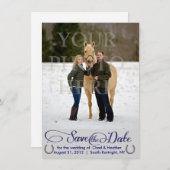 Lucky in Love Save The Date (Voorkant / Achterkant)