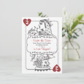 Lucky in Love Save the Date - 2 of Hearts (Debout devant)