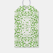 Lucky In Love St. Patrick's Day Vrijgezellenfeest Cadeaulabel (Achterkant)