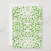 Lucky In Love St. Patrick's Day Vrijgezellenfeest Kaart (Achterkant)