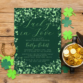 Lucky In Love St. Patrick's Day Vrijgezellenfeest Kaart