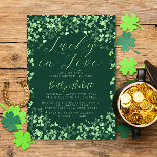 Lucky In Love St. Patrick's Day Vrijgezellenfeest Kaart