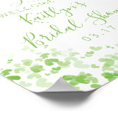 Lucky In Love St. Patrick's Day Vrijgezellenfeest Poster (Hoek)