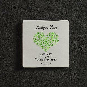 Lucky In Love St. Patrick's Day Vrijgezellenfeest Servet