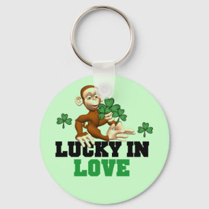 Lucky in Love St. Pat's Tshirts and Gifts Sleutelhanger