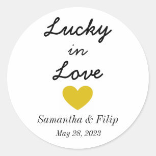 Lucky in Love Sticker