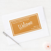 Lucky In Love - Sticker pour sac de bienvenue - Ta (Enveloppe)