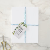 Lucky in Love Vrijgezellenfeest Green Shamrock Cadeaulabel (Met Touw)