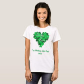 Lucky in Love Wedding Event T-shirt (Voorkant volledig)