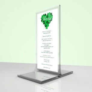 Lucky in Love Wedding Menu