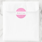 "Lucky in Love" Wedding Sticker (Tas)