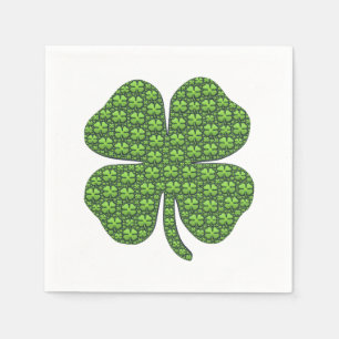 Lucky Irish Clover Paper Napkin Servet