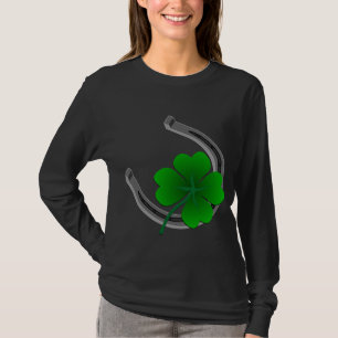 Lucky Irish Dames Shirt St. Patrick's Lady Shirt