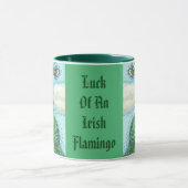 Lucky Irish Flamant rose ST. PATRICK'S DAY MUG gre (Centre)