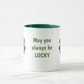Lucky Irish Four Leaf Clover Mug (Centre)
