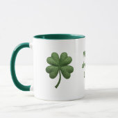 Lucky Irish Four Leaf Clover Mug (Gauche)