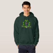 Lucky Irish Hooded Sweatshirt! Hoodie (Voorkant volledig)