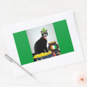 Lucky Irish Lucy Rechthoekige Sticker (Envelop)