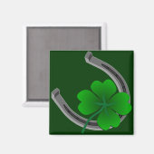 Lucky Irish Magnet Shirt St. Patrick's Home Decor Magneet (Voorkant / Achterkant)