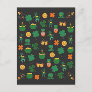 Lucky Irish patrick's day Briefkaart