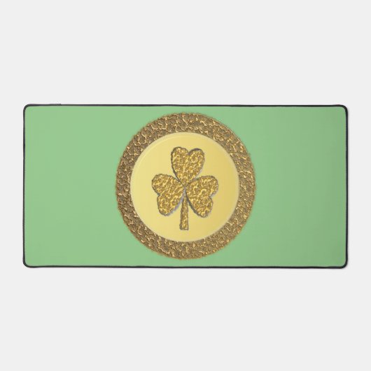 Lucky Irish Shamrock Gold Coin (Recto)