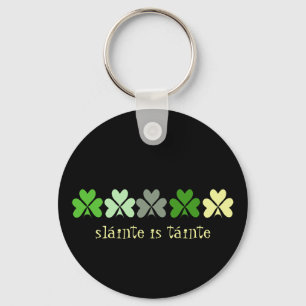 Lucky Irish Shamrock Sleutelhanger