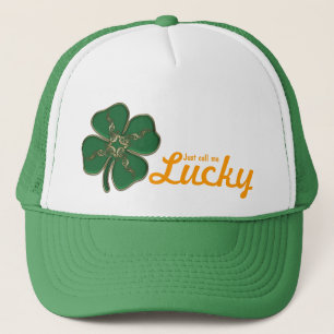 Lucky Irish Shamrock Trucker Pet
