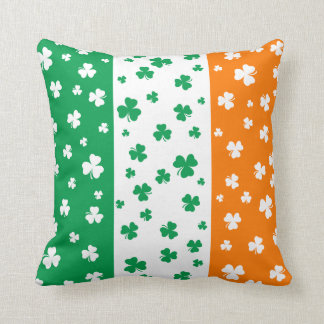 Lucky Irish Shamrocks Kussen