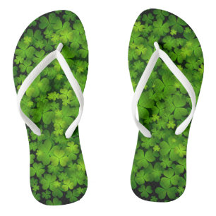 Lucky Irish Shamrocks Teenslippers