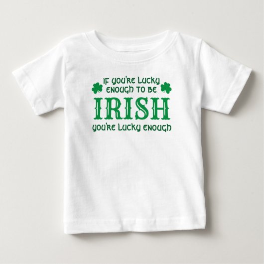 Lucky Irish | St. Patricks Day T-Shirt (Voorkant)