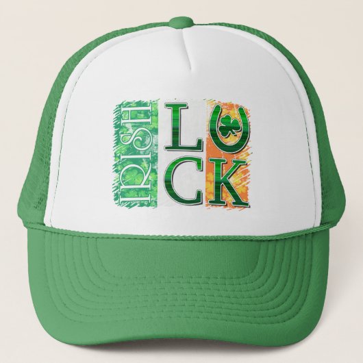 Lucky Irish Tricolor Trucker Pet (Voorkant)