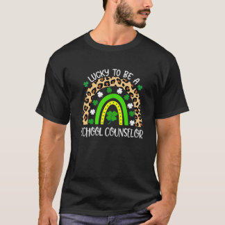 Lucky is schooladviseur Sch patricks Day Sch T-shirt