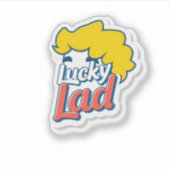 Lucky Lad Irish Pride Holiday Sticker (Voorkant)