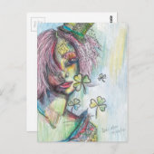 Lucky Lady Briefkaart (Voorkant / Achterkant)