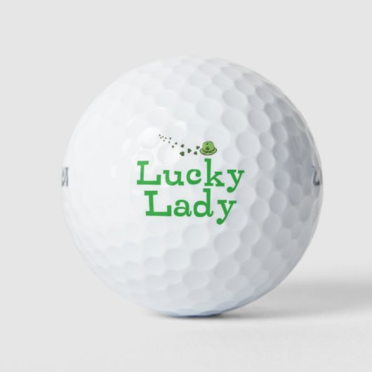 Lucky Lady Golfballen (Voorkant)