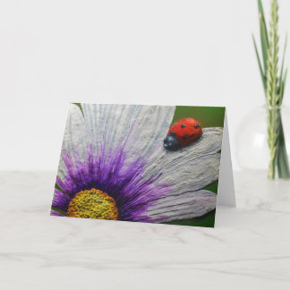 Lucky Lady Wenskaart beroemd gemaakt door Alison G Kaart