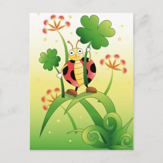 Lucky Ladybird Briefkaart