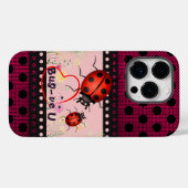 Lucky Ladybug Case-Mate iPhone Case (Achterkant (horizontaal))