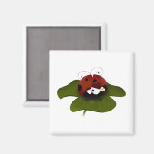 Lucky Ladybug Magneet (Voorkant / Achterkant)