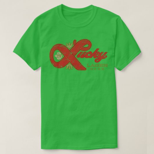 Lucky Lager T-shirt (Design voorkant)